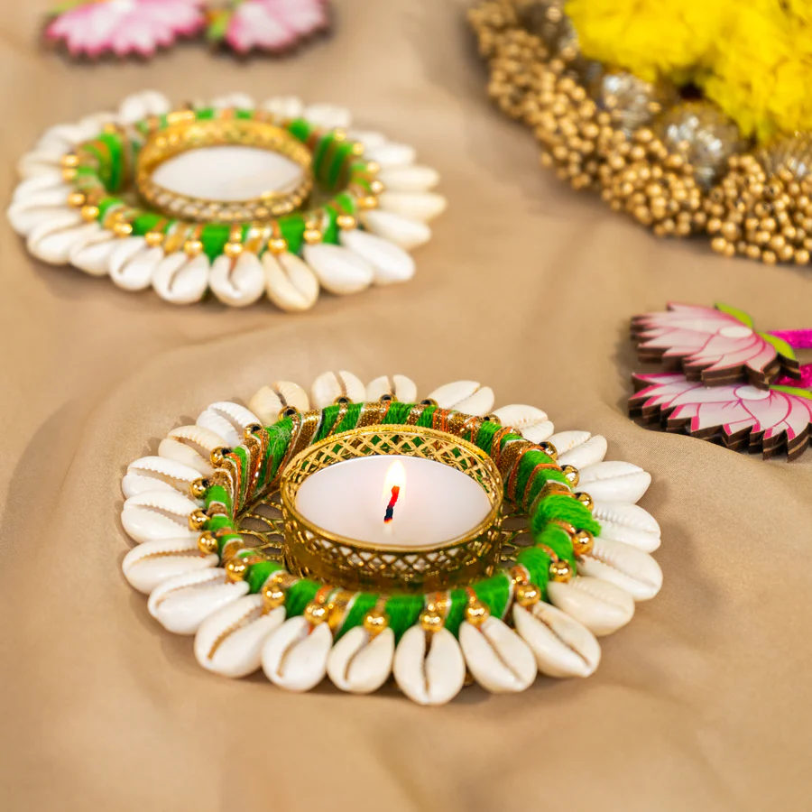 Decorative Handmade Tea Light Holder (any set of 2)