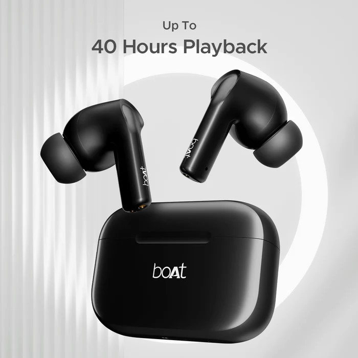 boAt Wireless Earbuds with Massive Playback of 40 Hours | Type C |