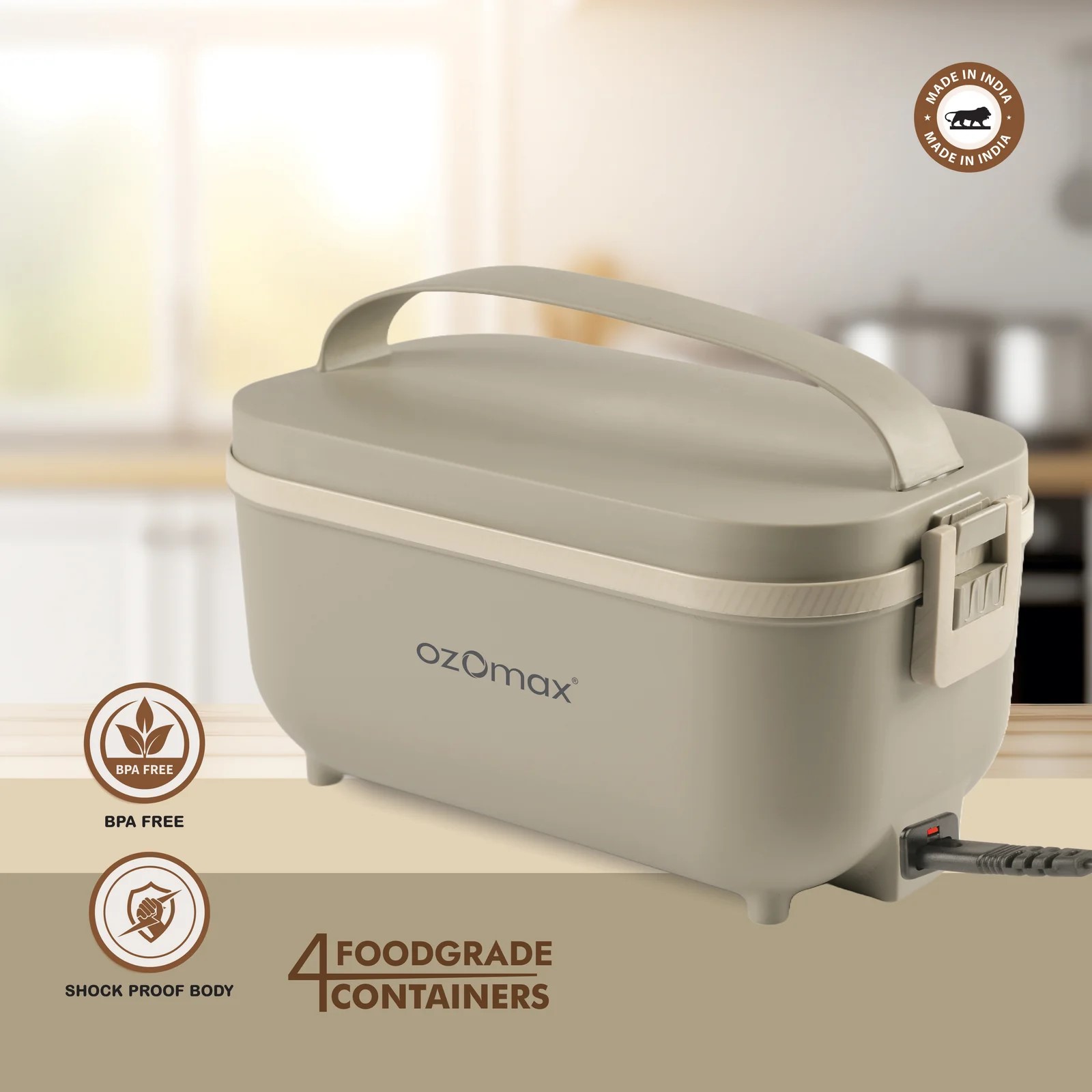 Electric food warmer | Smart & Portable Electric Lunch Box